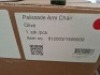 1 X BRAND NEW IN BOX PALISADE ARM CHAIR IN OLIVE - RRP &pound;331 - 2