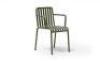1 X BRAND NEW IN BOX PALISADE ARM CHAIR IN OLIVE - RRP &pound;331