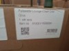 1 X BRAND NEW IN BOX PALISADE LOUNGE CHAIR LOW IN OLIVE IN SIZE L 80 X W 72 X H 73 - RRP &pound;826 - 2