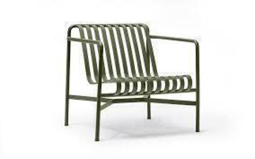 1 X BRAND NEW IN BOX PALISADE LOUNGE CHAIR LOW IN OLIVE IN SIZE L 80 X W 72 X H 73 - RRP &pound;826