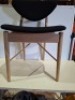 1 X BRAND NEW FINN JUHL 108 DINING CHAIR IN BLACK WITH OAK FRAME - RRP &pound;1103 - 2