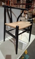 1 X BRAND NEW CARL HANSEN & SON CHAIR IN BLACK SMOOTH / SAND - RRP &pound;370
