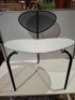 1 X BRAND NEW NAGASAKI 3 LEG CHAIR IN BLACK / WHITE - RRP &pound;449