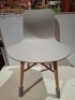 2 X BRAND NEW LANGUE ORIGINAL DINING CHAIR IN FLINT GREY IN SIZE W 50 X D 51 X H 78 CM