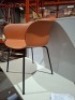 3 X BRAND NEW ELEFY JH28 CHAIRS IN COPPER BROWN - RRP EACH &pound;240 - 3