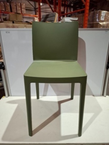 2 X BRAND NEW HAY ELEMENTAIRE CHAIRS IN OLIVE RRP - EACH &pound;119