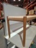 1 X BRAND NEW BENCH 63A OAK IN NATURAL ROPE IN SIZE L 120 X W 40 X H 45 CM