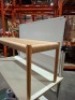 1 X BRAND NEW BENCH 63A OAK IN NATURAL ROPE IN SIZE L 120 X W 40 X H 45 CM - 3