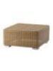 1 X BRAND NEW IN BOX CANE - LINE CHESTER FOOTSTOOL / COFFEE TABLE IN NATURAL - RRP &pound;450