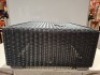 1 X BRAND NEW CANE - LINE CHESTER FOOTSTOOL / COFFEE TABLE IN BLACK - RRP &pound;450
