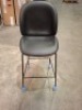 1 X BRAND NEW GUBI BEETLE BAR CHAIR FULLY UPHOLSTERED IN BLACK SIZE 56 X 56 X 118 - RRP &pound; 999