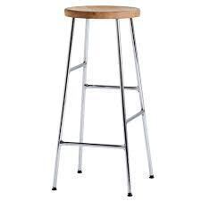 2 X BRAND NEW IN BOX HAY CORNER BAR STOOL IN CHROME IN SIZE 65 H CM - RRP EACH £279 IN TWO BOXES