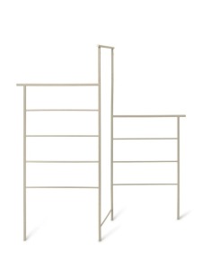 1 X BRAND NEW IN BOX FERM LIVING DORA CLOTHES STAND IN CASHMERE - RRP £200