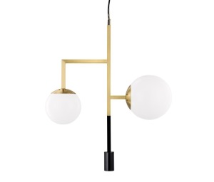 1 X BRAND NEW IN BOX CEILING LAMP DECOSTICK P35 -180 IN MATT BRASS - RRP £1213