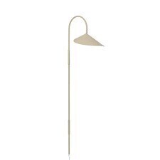 1 X BRAND NEW IN BOX FERM LIVING ARUM SWIVEL WALL LAMP TALL IN CASHMERE - RRP £279