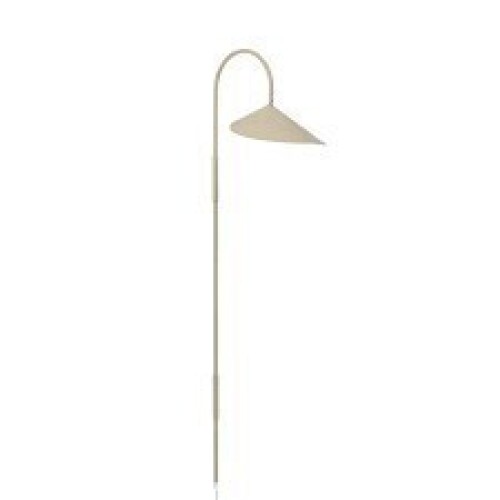 1 X BRAND NEW IN BOX FERM LIVING ARUM SWIVEL WALL LAMP TALL IN CASHMERE - RRP &pound;279
