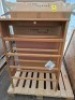 1 X BRAND NEW FORM & REFINE A LINE SHOE RACK IN OAK IN SIZE H 100 CM X D 25 CM - RRP &pound;525