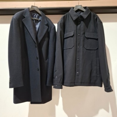 5 X BRAND NEW DAN JOHN COATS IN BLACK IN SIZES 46 , 44 , XL , 3XL , XXL - RRP EACH &pound;160 - TOTAL RRP &pound;800