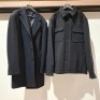 5 X BRAND NEW DAN JOHN COATS IN BLACK IN SIZES 46 , 44 , XL , 3XL , XXL - RRP EACH &pound;160 - TOTAL RRP &pound;800
