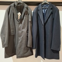5 X BRAND NEW DAN JOHN COATS 3 IN GREY IN SIZES 46 , 48 , 52 , AND ONE IN BLACK IN SIZE 3XL AND ONE IN NAVY BLUE IN SIZE 54 , - RRP EACH &pound;160 - TOTAL RRP &pound;800