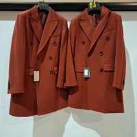 5 X BRAND NEW DAN JOHN COATS IN RED IN SIZES 48 , 50 , RRP EACH &pound;150 - TOTAL RRP &pound;750