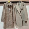 5 X BRAND NEW DAN JOHN COATS 3 IN BROWN / WHITE IN SIZES 48 , AND 52 AND 2 IN GREY/ WHITE IN SIZE 48 - RRP EACH &pound;160 - TOTAL RRP &pound;800
