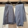 12 X BRAND NEW DAN JOHN BLUE TROUSERS IN VARIOUS SIZES 48 , 46 , 56 , 50 , 58 ETC - RRP EACH &pound;60 - TOTAL RRP &pound;720
