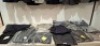 25 X BRAND NEW MIXED CLOTHING LOT TO INCLUDE 4 LUTWYCHE BLAZERS IN VARIOUS STYLES IN NAVY BLUE IN SIZES 40,50 , HUGO BOSS BLAZER IN BLACK IN SIZE 52 , SKOPES BLAZER IN BLUE IN SIZE 44 , VARIOUS TROUSERS IN GREY/NAVY BLUE IN SIZES 34,36,39,40 ETC ON A FULL - 2