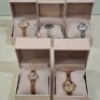 5 X LADIES LOLA ROSE ROUND FACE ROSE COLOURED GOLD PLATED BRACELET WATCH RRP &pound;75 EACH.