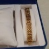 3 X LADIES WATCHES TO INCLUDE 1 X ROTARY LADIES GOLD PLATED WATCH AND BRACELET SET, 1 X ROTARY LADIES GOLD PLATED WATCH & 1 X ROTARY GOLD PLATED HEXAGONAL DIAMANTE BRACELET WATCH. - 5