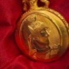 8 X QUARTZ POCKET WATCHES IN VARIOUS STAYLES AND COLOURS. - 5