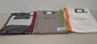 20 X BRAND NEW DAN JOHN MIXED CLOTHING LOT TO INCLUDE TURTLE NECK JUMPER IN WHITE IN SIZE XXL , SWEATSHIRT IN BROWN IN SIZE XXL , TURTLENECK JUMPER IN BROWN IN SIZE XL ETC (PLEASE NOTE - TRAYS NOT INCLUDED)