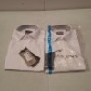 20 X BRAND NEW DAN JOHN BUTTONED SHIRTS ALL IN WHITE IN SIZES 39,40,41,43 IN ONE TRAY (NOTE TRAY NOT INCLUDED)