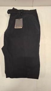 20 X BRAND NEW DAN JOHN TROUSERS IN BLACK IN SIZES 44,46,52.56 ETC IN ONE TRAY (TRAYS NOT INCLUDED)