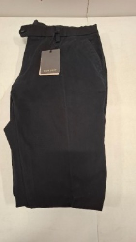 20 X BRAND NEW DAN JOHN TROUSERS IN BLACK IN SIZES 44,46,52.56 ETC IN ONE TRAY (TRAYS NOT INCLUDED)
