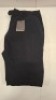 20 X BRAND NEW DAN JOHN TROUSERS IN BLACK IN SIZES 44,46,52.56 ETC IN ONE TRAY (TRAYS NOT INCLUDED)
