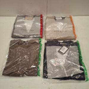 20 X BRAND NEW DAN JOHN WAISTCOATS LOT IN COLOURS GREY,BROWN AND NAVY/GREY IN SIZES L,XL.XXL ETC IN ONE TRAY (TRAY NOT INCLUDED)