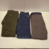 20 X BRAND NEW DAN JOHN MIXED CLOTHING LOT TO INCLUDE TROUSERS IN BLUE IN SIZE 58 , TROUSERS IN GREY IN SIZE46 , TROUSERS IN OLIVE IN SIZE 52 ETC IN ONE TRAY (TRAY NOT INCLUDED)