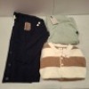 20 X BRAND NEW DAN JOHN MIXED CLOTHING LOT TO INCLUDE BUTTONED SWEATSHIRT IN NAVY IN SIZE XL , BUTTONED SWEATSHIRT IN WHITE AND BROWN IN SIZE XXXL , SWEATSHIRT IN GREEN IN SIZE XXL IN TWO TRAYS (NOTE TRAYS NOT INCLUDED)