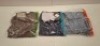 20 X BRAND NEW DAN JOHN MIXED CLOTHING LOT TO INCLUDE SWEATSHIRT IN NAVY IN SIZE M , BUTTONED SWEATSHIRT IN GREY IN L , SWEATSHIRT IN BLUE IN SIZE XL ETC IN ONE DAY (TRAYS NOT INCLUDED)