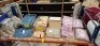 40 X BRAND NEW MIXED LOT CONTAINING 5 PAIRS OF MISGUIDED WOMENS BOOTS IN CREAM IN SIZE 4 , 20 DENIM LONG SLEEVED SHIRT , 16 CHAMPION JOGGERS IN SIZE MEDIUM AND SMALL , 3X BEAUTIFY JEWELLERY BOX IN LATTE , TOKYO LAUNDRY DRESSING GOWN IN PINK IN SIZE SMALL