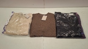 20 X BRAND NEW DAN JOHN SWEATSHIRT LOT TO INCLUDE SWEATSHIRT IN CREAM BEIGE IN SIZE L , SWEATSHIRT IN NAVY IN SIZE XL , SWEATSHIRT IN GREY IN SIZE XXL IN ONE TRAY (NOTE - TRAY NOT INCLUDED)
