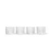 6 X BRAND NEW SETS OF 4 FERM RIPPLE LOW GLASSES IN 6 BOXES - TOTAL RRP &pound;270