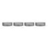10 X BRAND NEW SETS OF 4 FERM RIPPLE SERVING GLASS BOWLS IN SIZE SMALL - RRP &pound;550 IN 10 BOXES
