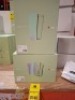 2 X BRAND NEW LOT CONTAINING 1 ALVAR AaLTO COLLECTION SINCE 1936 VASE IN SIZE 251 MM IN WHITE / VALKOINEN - RRP &pound;220 AND 1 VASE MAIJAKKO IN SIZE 160 MM IN CLEAR / KIRKAS - RRP &pound;190 - TOTAL RRP &pound;410 - 3