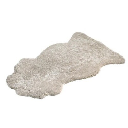 4 X BRAND NEW SKANDI LOCK AUSSIE MOONLIGHT SHEEP SKIN RUGS IN SIZE L 105 X W 65