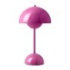 2 X BRAND NEW FLOWERPOT VP9 VERNER PANTON 1968 PORTABLE LAMP IN SIGNAL GREEN AND TANGY PINK - RRP EACH &pound;136 IN TWO BOXES - 3