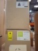 2 X BRAND NEW IN BOXES LOT CONTAINING 1 CARAVAGGIO MATT PENDANT MATT P2 IN DARK ULTRAMARINE WITH 3M GREY CORD E27 MAX 100W AND 1 CARAVAGGIO PS BLACK HIGH- GLOSS LACQUERED LAMP IN 2 BOXES TOTAL RRP &pound;500 - 3