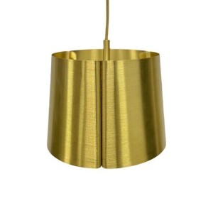 1 X BRAND NEW IN BOX WASTBERG LINDVALL W124S2 MEDIUM BRASS PENDANT LIGHT : ARTICLE NO 124S201 - RRP £320