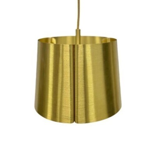 1 X BRAND NEW IN BOX WASTBERG LINDVALL W124S2 MEDIUM BRASS PENDANT LIGHT : ARTICLE NO 124S201 - RRP &pound;320
